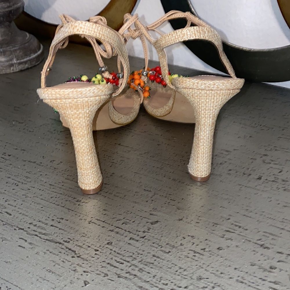 New Chelsea & Violet Tristy Beaded Sandals - Picture 6 of 10